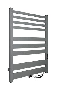 Полотенцесушитель электрический Indigo Atlas LСLATE80-50MGRt 80x50 см серый матовый