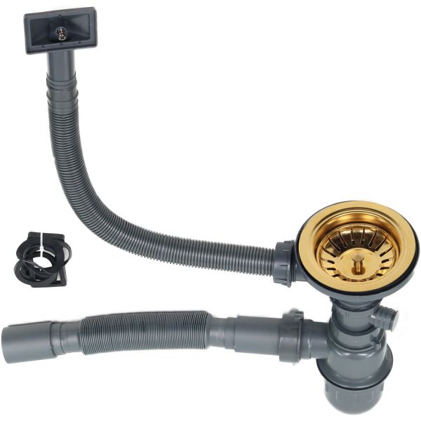 Мойка D5138HG Melana ProfLine 1,2/220 золото