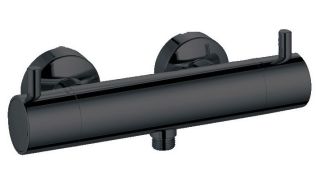 Термостат для душа Kludi Bozz чёрный матовый 352033938