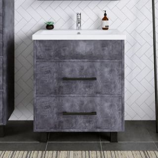 Тумба под раковину Бриклаер Чили 4627125415227 70 см цемент
