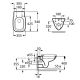Унитаз подвесной Roca Debba 346997000