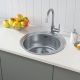 Кухонная мойка IDDIS Suno SUN51S0i77S с сифоном 51см сталь