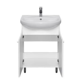 Тумба под раковину Акватон Минима 65см белый 1A104201MN010