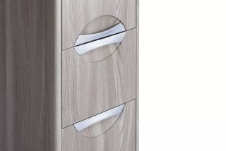 Шкаф-колонна Акватон Сильва правый дуб фьорд 1A215603SIW6R