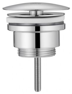 Донный клапан для раковины ABBER AF0012 без перелива хром