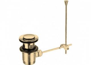 Донный клапан с переливом, механический, бронза Cezares CZR-SA2-02