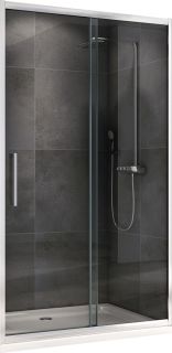 Душевая дверь ABBER Schwarzer Diamant AG30160H 160см хром