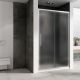 Душевая дверь ABBER Schwarzer Diamant AG30100MH 100см хром стекло матовое