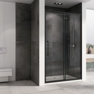 Душевая дверь ABBER Schwarzer Diamant 130см AG30130BH