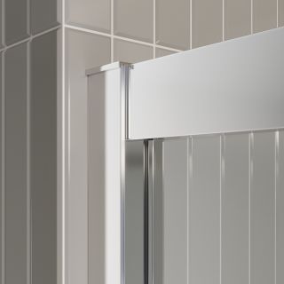 Душевая дверь BelBagno LUCE-BF-1-140-C-Cr хром