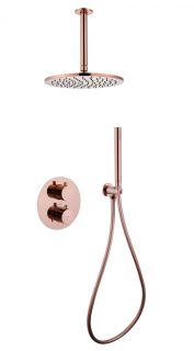 Душевая система ABBER Wasser Kreis AF8121RG розовое золото