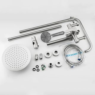 Душевая стойка Frap F24801 Сатин