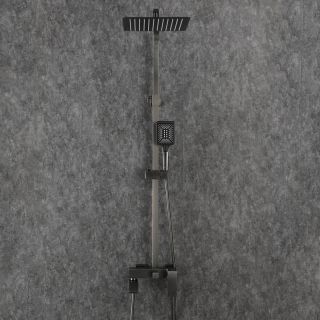 Душевая стойка Gappo G2407-9 оружейная сталь