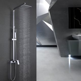 Душевая стойка ABBER Daheim хром AF8220