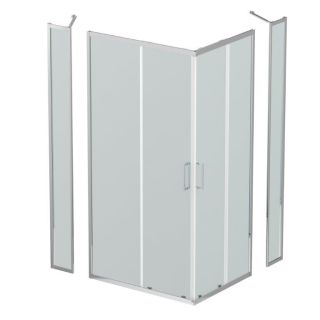 Зеркало DIWO Кострома, 60 черное, с подсветкой, прямоугольное, настенное