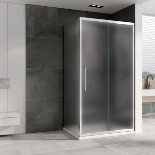 Душевой уголок ABBER Schwarzer Diamant AG30110MH-S75M 110x75см хром