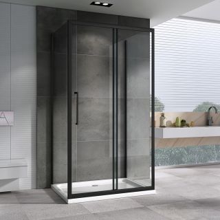 Душевой уголок ABBER Schwarzer Diamant 170x90см AG30170BH-S90B-S90B