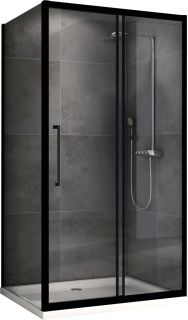 Душевой уголок ABBER Schwarzer Diamant 160x70см AG30160BH-S70B