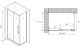 Душевой уголок ABBER Schwarzer Diamant AG30160BH-S75B 160x75см чёрный