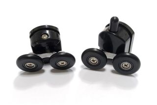 Душевой уголок ABBER Schwarzer Diamant AG30140B-S60B-S60B 140x60см чёрный