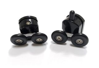 Душевой уголок ABBER Schwarzer Diamant AG30100BH-S50B 100x50см чёрный