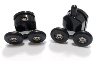 Душевой уголок ABBER Schwarzer Diamant AG30180B-S75B-S75B 180x75см чёрный