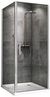 Душевой уголок ABBER Sonnenstrand 100x90см хром AG04100-S90