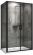 Душевой уголок ABBER Sonnenstrand 100x100см чёрный AG04100BC-S100B