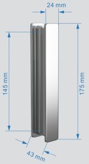Душевой уголок ABBER Sonnenstrand 120x80см хром AG07120-S80
