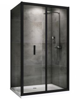 Душевой уголок ABBER Sonnenstrand AG07120B-S85B 120x85см чёрный