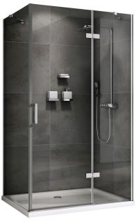 Душевой уголок ABBER Zart 110x100см хром AG08110-S101