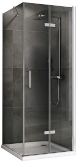 Душевой уголок ABBER Zart AG08100P-S81 100x80см хром