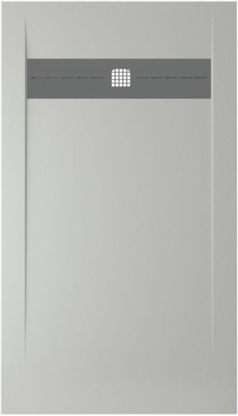 Душевой поддон Allen Brau Infinity 8.21004-PWM 140x80 серый