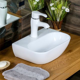 Накладная раковина Melana A265-803 42см белый