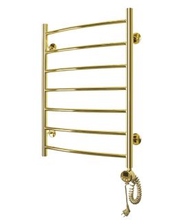 Полотенцесушитель электрический Domoterm Калипсо П7 500x700 ER золото