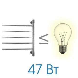 Полотенцесушитель электрический Energy I chrome G5