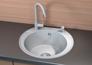 Кухонная мойка Florentina Эльба бежевый