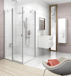 Элемент душевого уголка Ravak Chrome CRV2-90 блестящий+транспарент