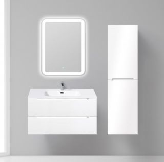 Тумба под раковину BelBagno подвесная 90x50см Bianco Lucido ETNA-900-2C-SO-BL-P