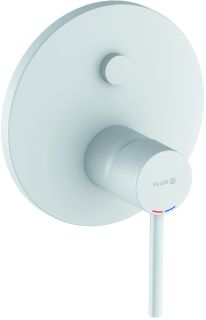 Смеситель для ванны и душа Kludi Bozz 386595376 белый матовый