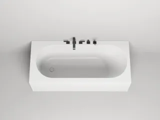 Ванна из искусственного камня Salini Fabia S-Sense 102611GRH 170x75см RAL снаружи