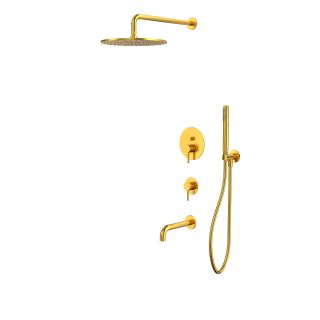 Душевой комплект WHITECROSS Y YSET07GLB брашированное золото