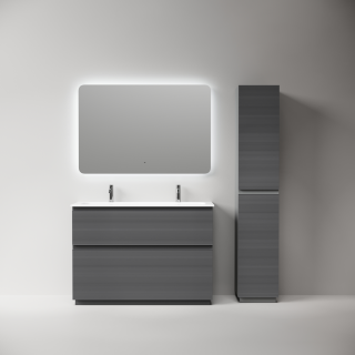 Тумба напольная под раковину Sancos Folk Floor FL120FGS 120 см Grey soft