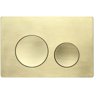Кнопка смыва Veconi FLUSH V2, FLV2-G, 240х162х10, пластик, золото брашинг