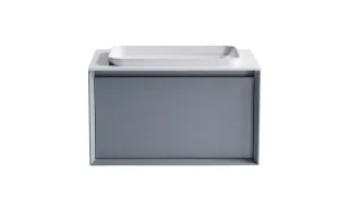 Тумба с раковиной Astra-Form Фрейм 4631177713750 70 см голубой матовый