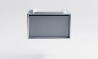 Тумба с раковиной Astra-Form Фрейм 4631177715198 70 см голубой матовый