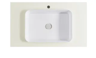 Тумба с раковиной Astra-Form Фрейм 4631177715334 90 см бежевый матовый