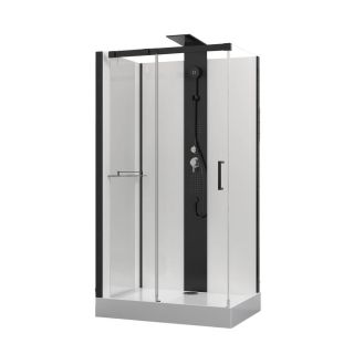 Душевая кабина Black&White G8708 80х110