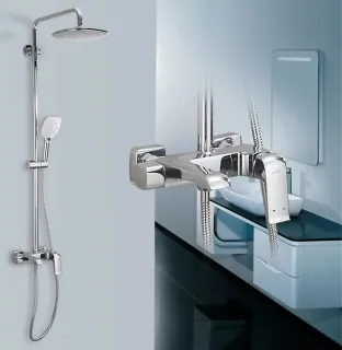 Душевая стойка Gappo G2450-8 хром