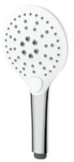 Лейка душевая (3 режима) Grocenberg GB33101 Белый хром